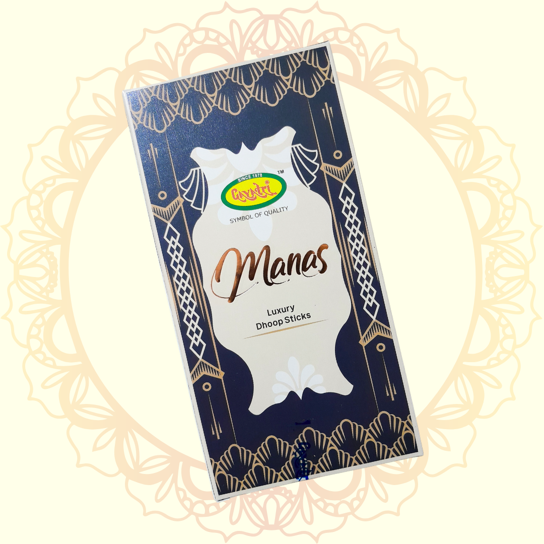 Manas Luxury Dhoop Sticks (Gayatri) - Ulooka Incense