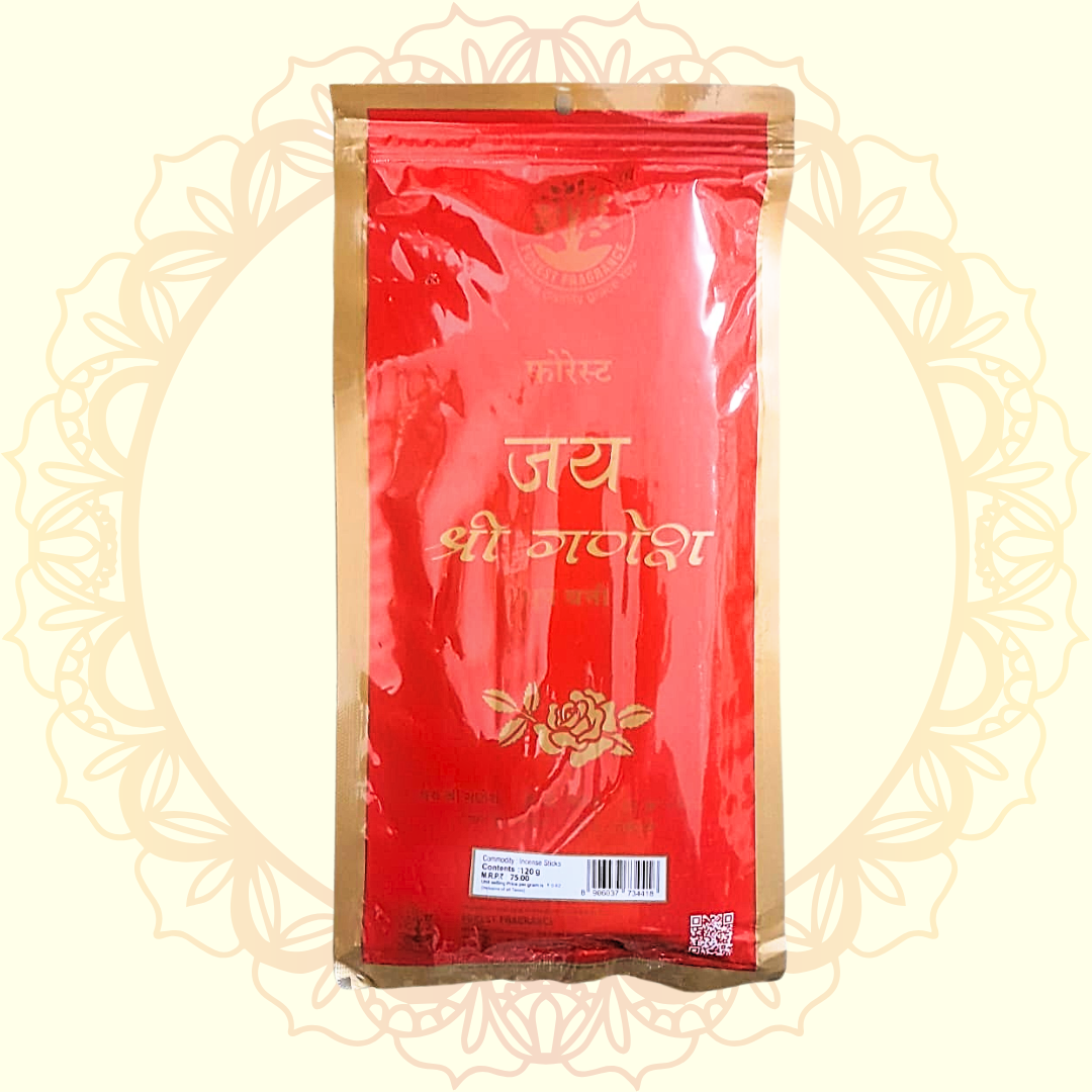 Jay Shree Ganesh Incense Stick (Forest) - Ulooka Incense