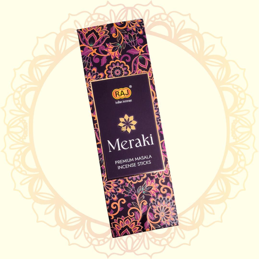 Meraki Premium Incense Stick (Raj) - Ulooka Incense