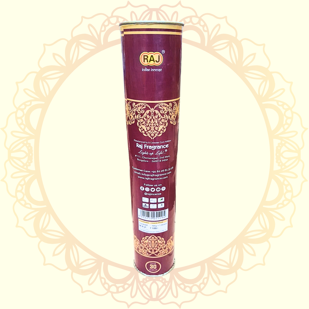 Royal Wood Bamboless Incense/Dhoop Stick (Raj) - Ulooka Incense