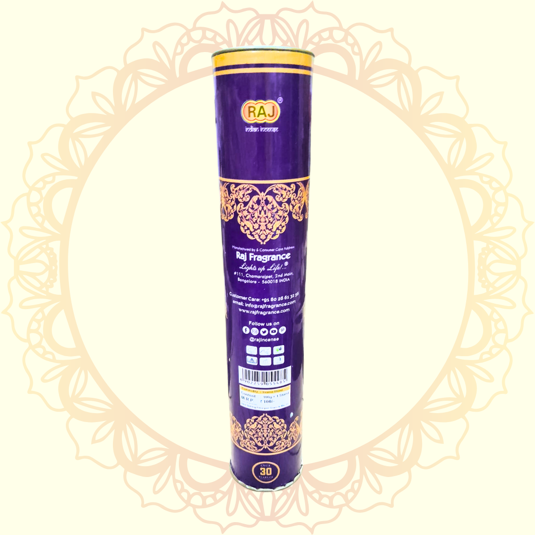 Royal Lavender Bamboless Incense/Dhoop Stick (Raj) - Ulooka Incense