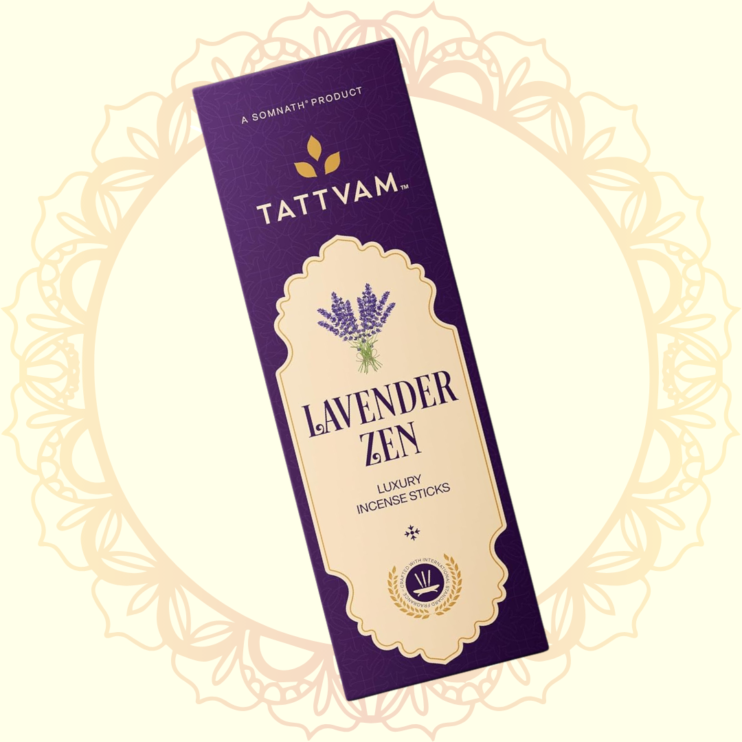 Luxury Incense Sticks Lavender Zen (Tattvam) - Ulooka Incense