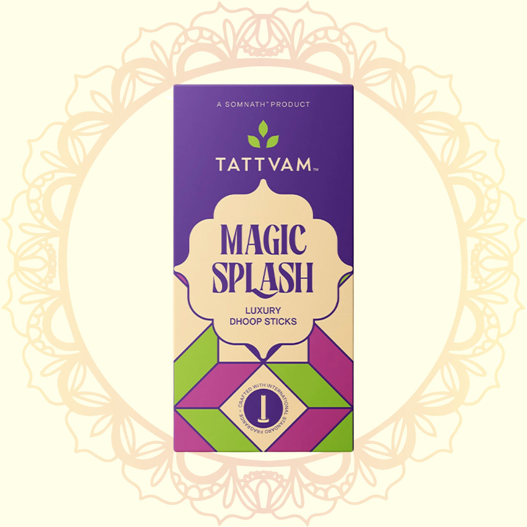 Magic Splash Luxury Dhoop Sticks (Tattvam) - Ulooka Incense