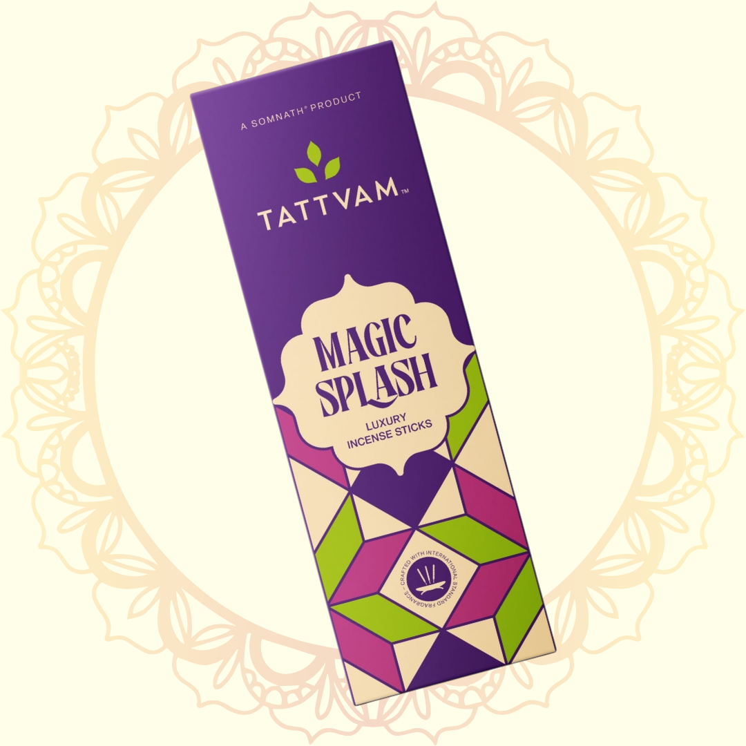 Luxury Incense Sticks Magic Splash (Tattvam) - Ulooka Incense