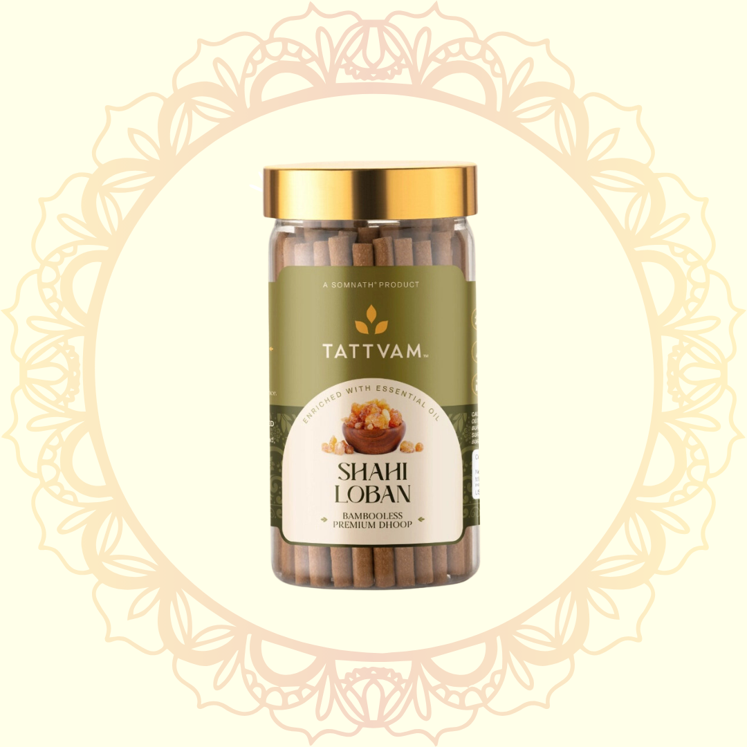 Shahi Loban Premium Dhoop Sticks (Tattvam) - Ulooka Incense