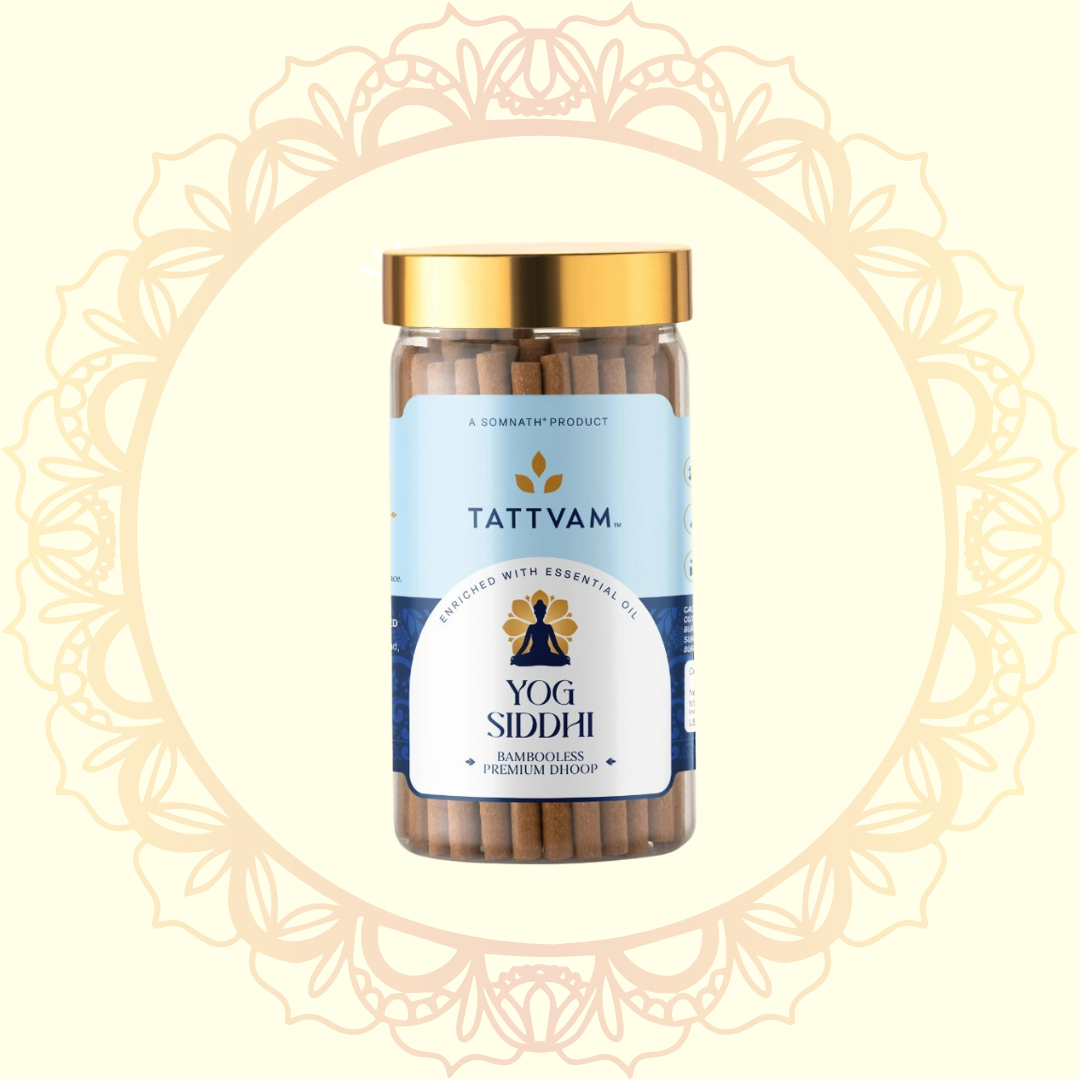 Yog Siddhi Premium Dhoop Sticks (Tattvam) - Ulooka Incense