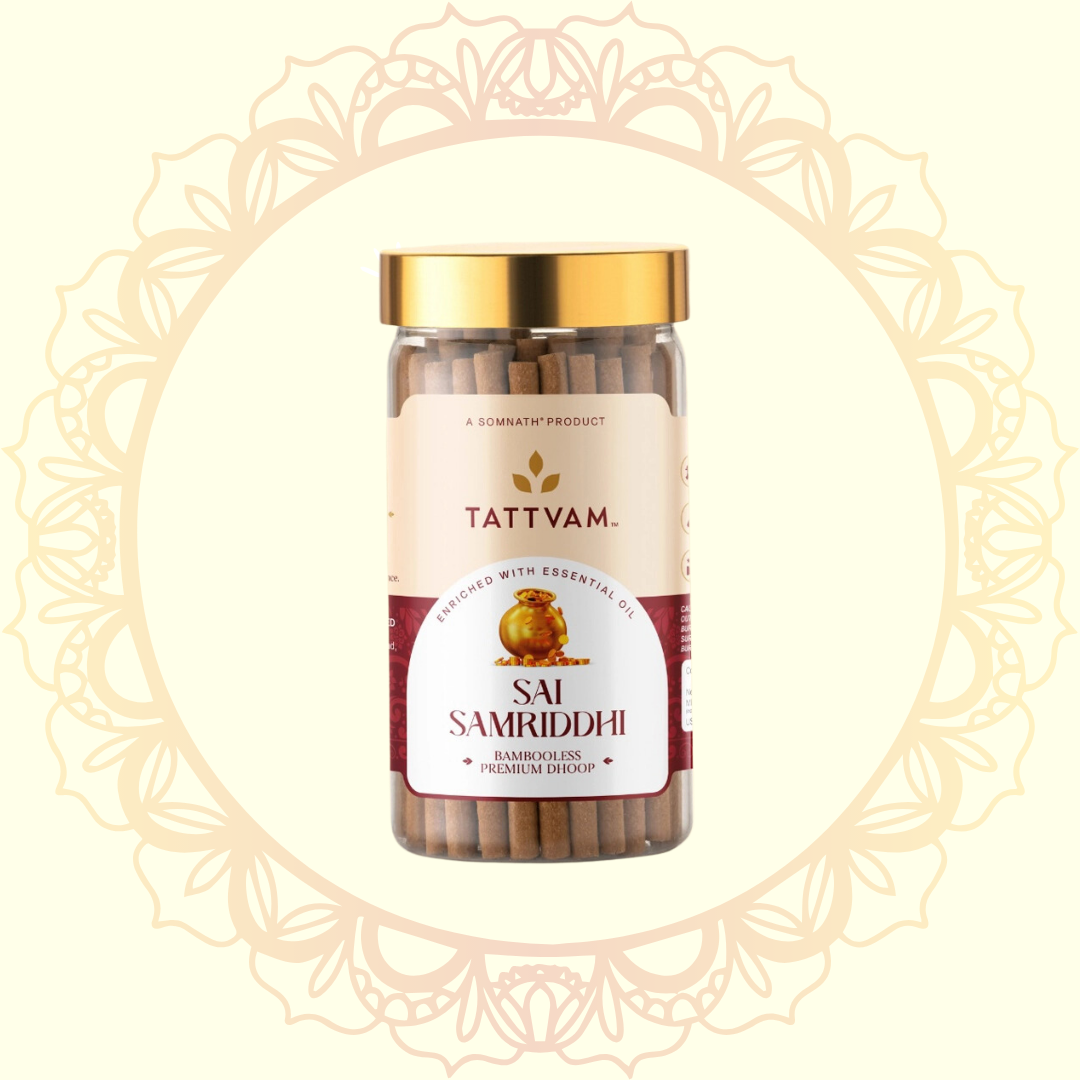 Sai Samriddhi Premium Dhoop Sticks (Tattvam) - Ulooka Incense