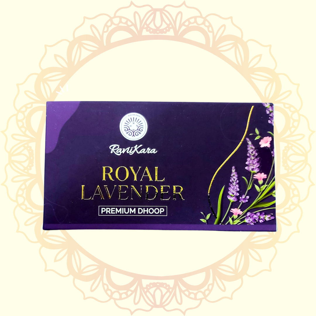 Royal Lavender Premium Wet Dhoop ( RaviiKara ) - Ulooka Incense
