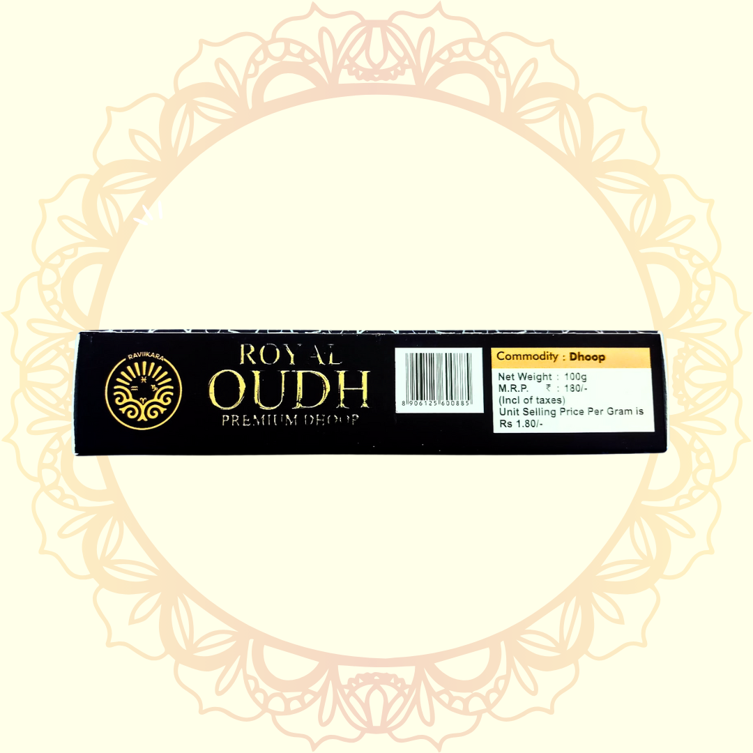 Royal Oudh Wet Premium Dhoop ( RaviiKara ) - Ulooka Incense