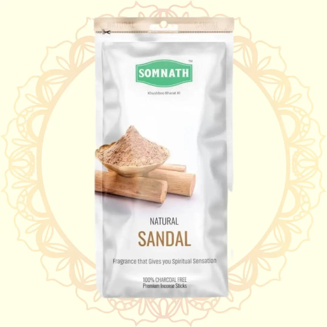 Natural Sandal (Somnath) - Ulooka Incense