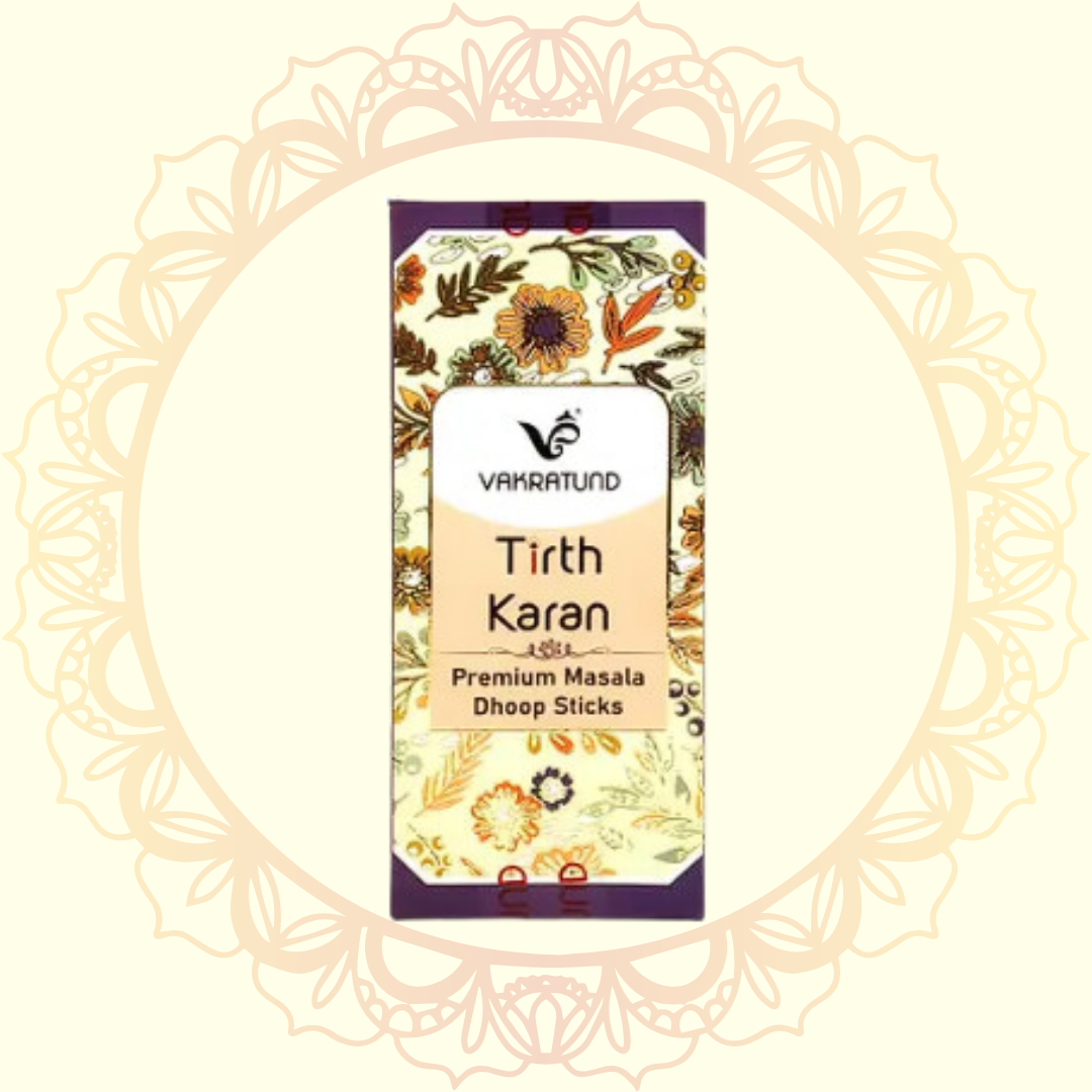 Tirth karan Lavish Masala Dhoop Sticks (Vakratund) - Ulooka Incense