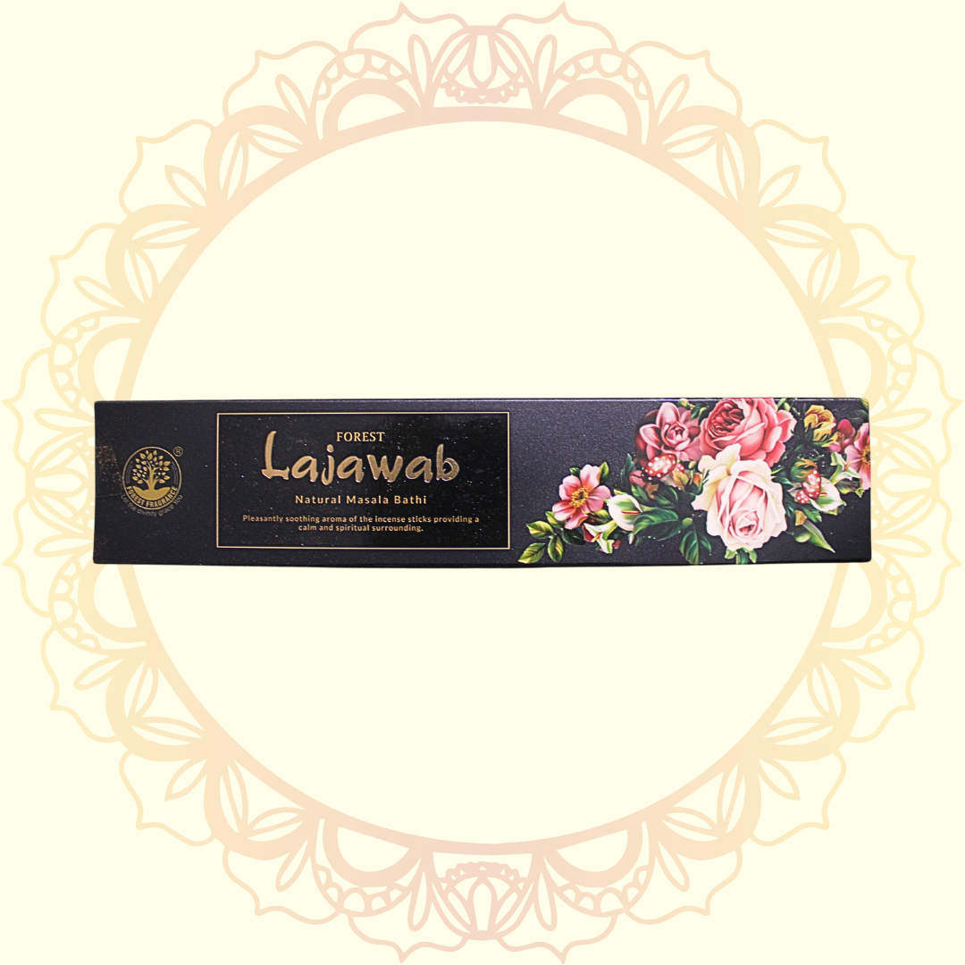 Lajawab Premium Incense Sticks (Forest) - Ulooka Incense