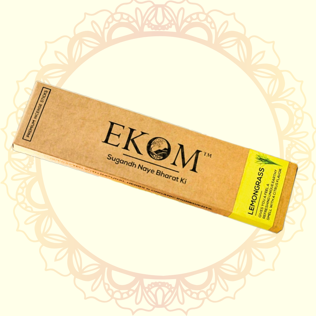 Lemon Grass Incense Sticks (EKOM) - Ulooka Incense