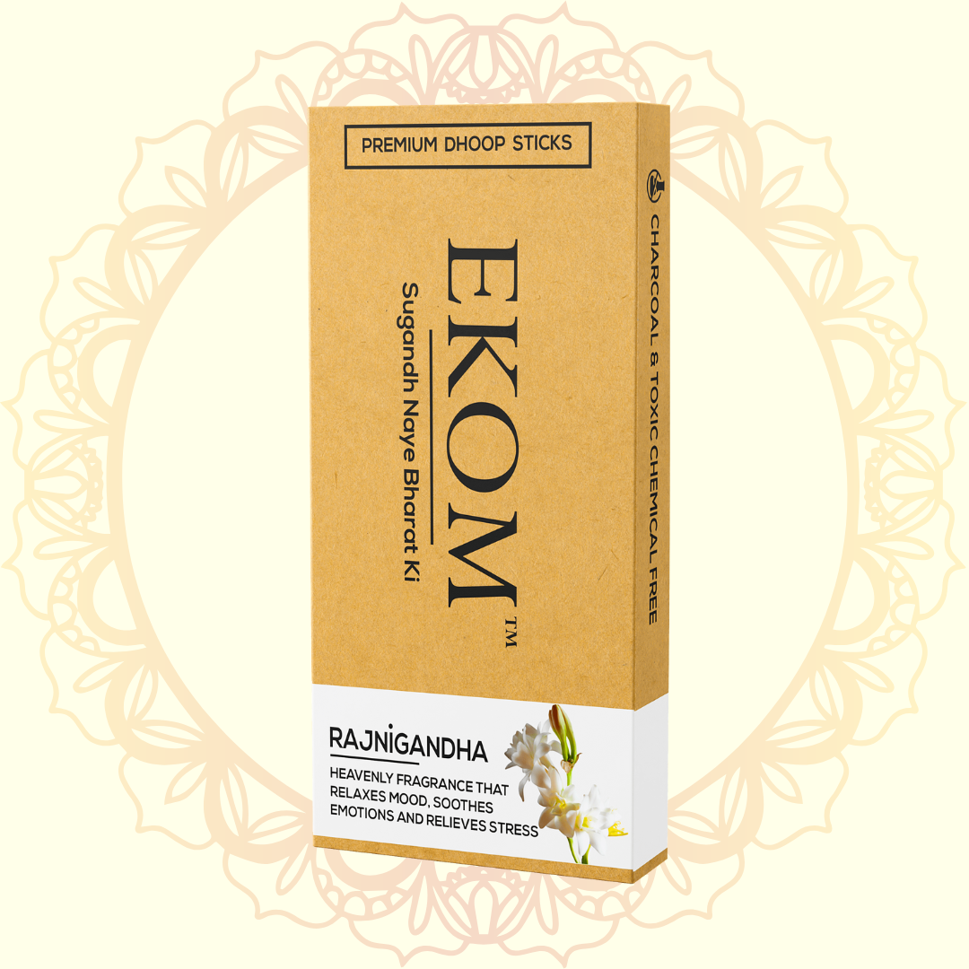 Rajnigandha Dhoop Sticks (EKOM) - Ulooka Incense