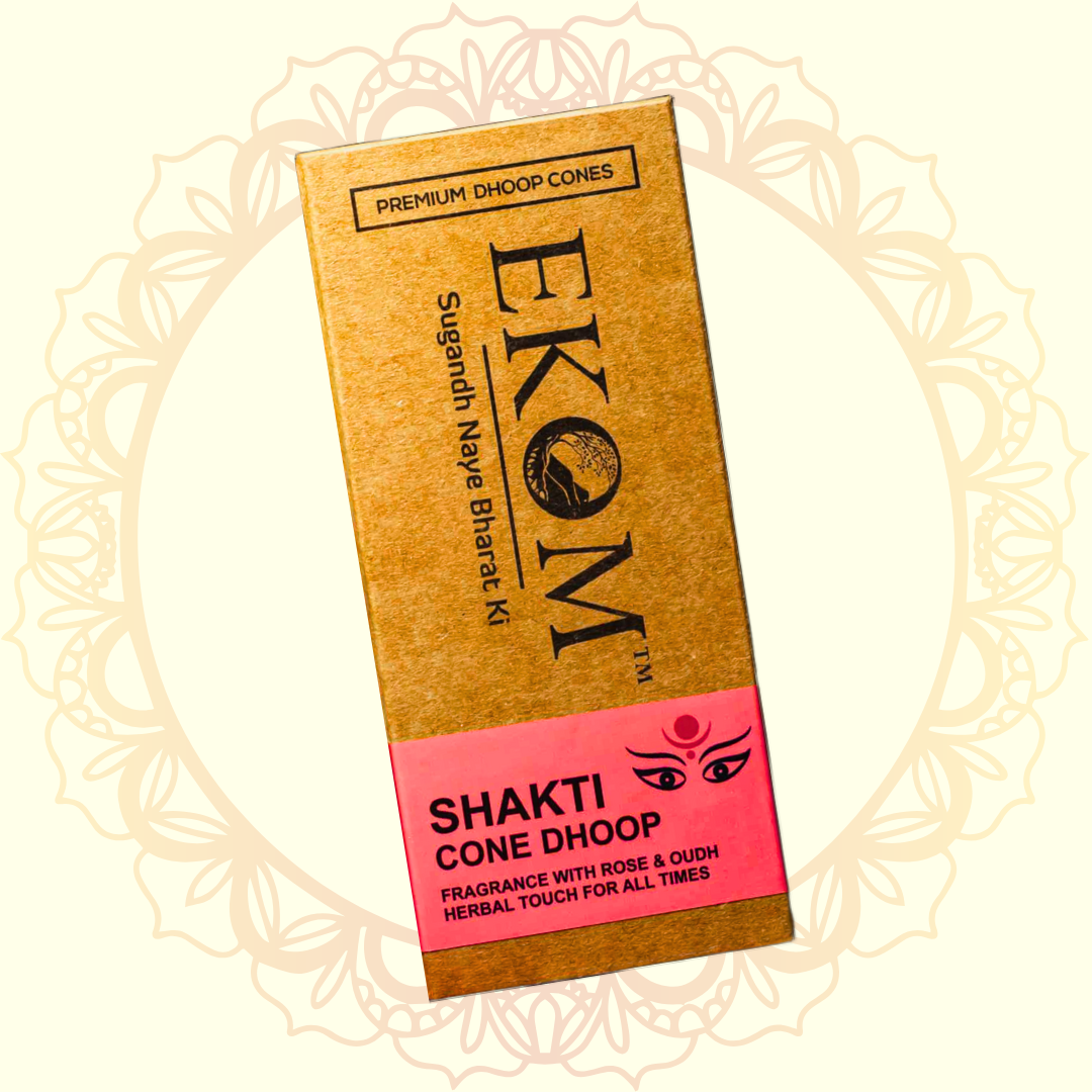 Shakti Dhoop Cones (EKOM) - Ulooka Incense