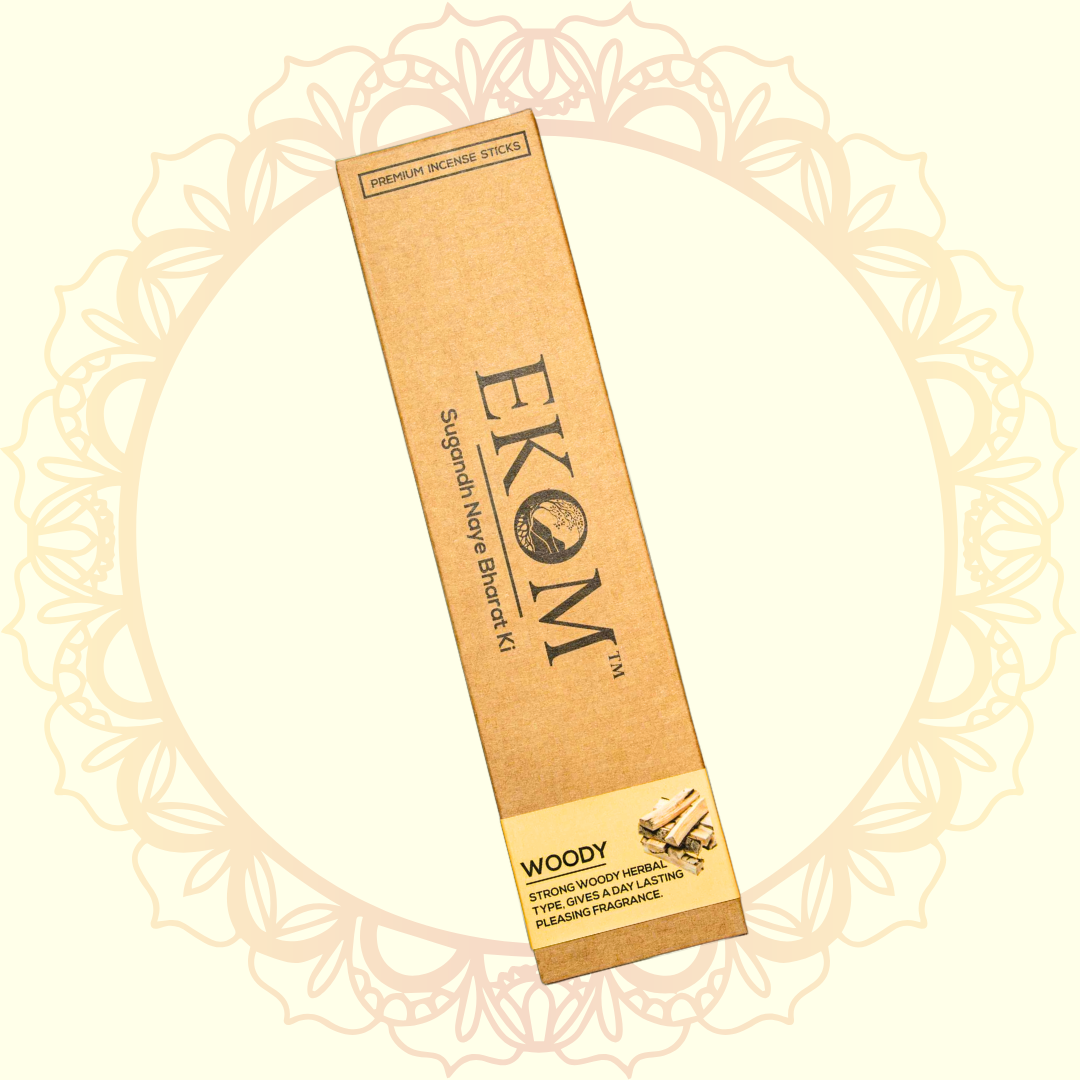 Woody Incense Sticks (EKOM) - Ulooka Incense