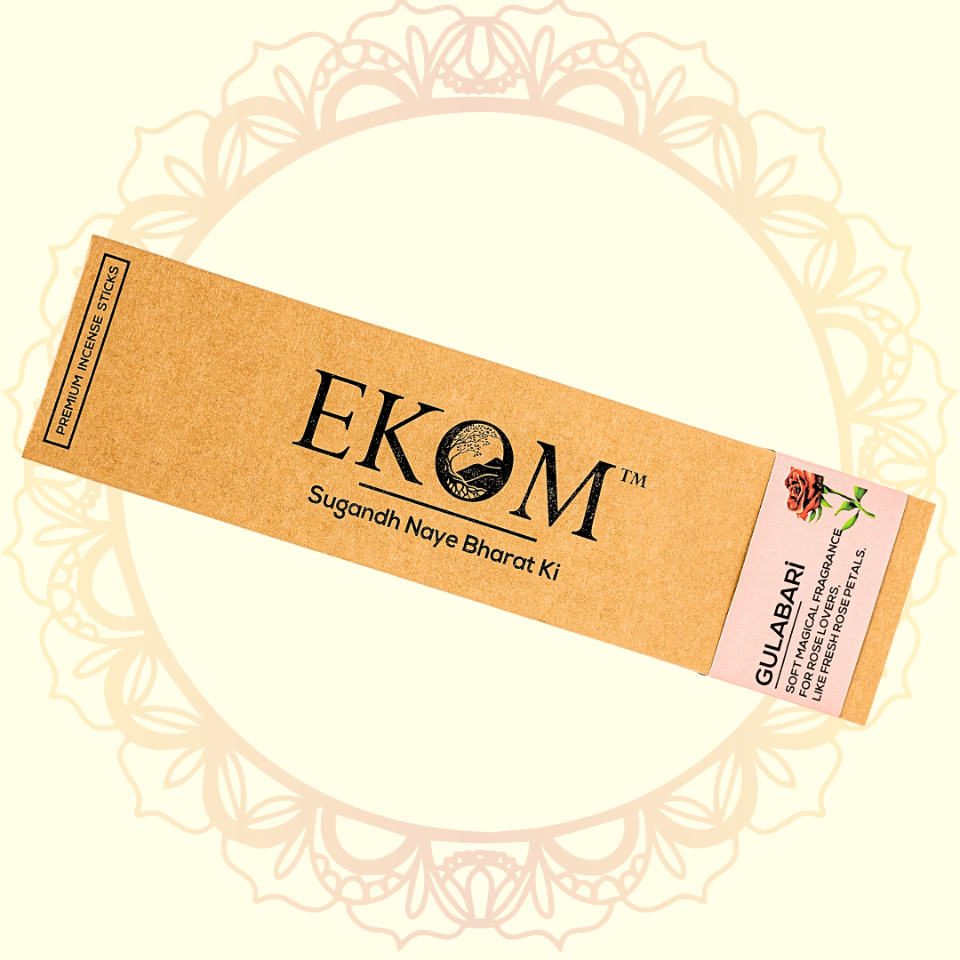 Gulabri Incense Sticks (EKOM) - Ulooka Incense