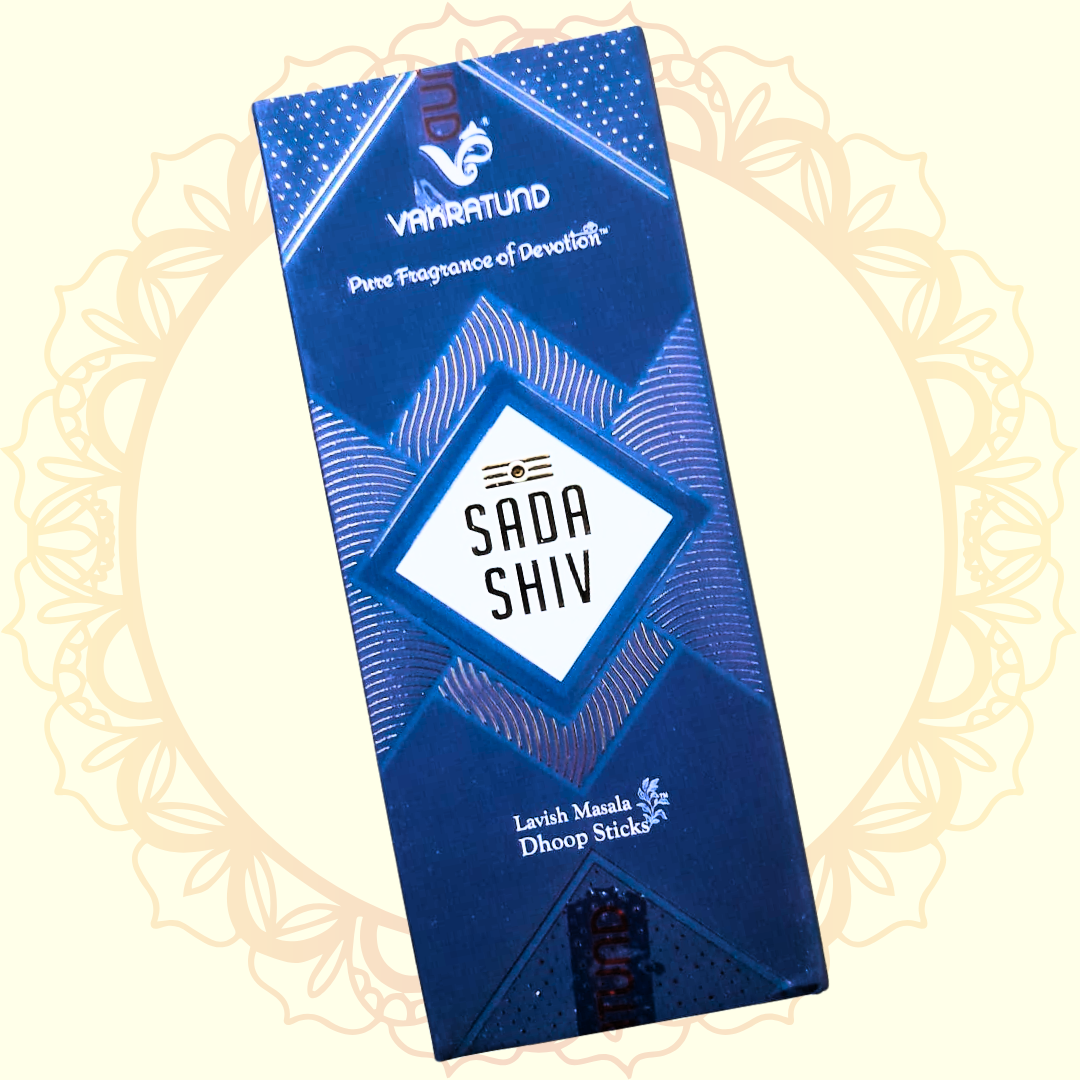 Sada Shiv Lavish Masala Dhoop Sticks (Vakratund) - Ulooka Incense