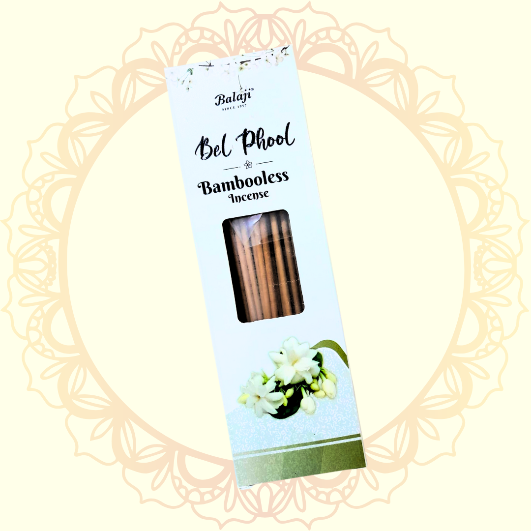 Bel Phool Bambooless Incense (Balaji) - Ulooka Incense