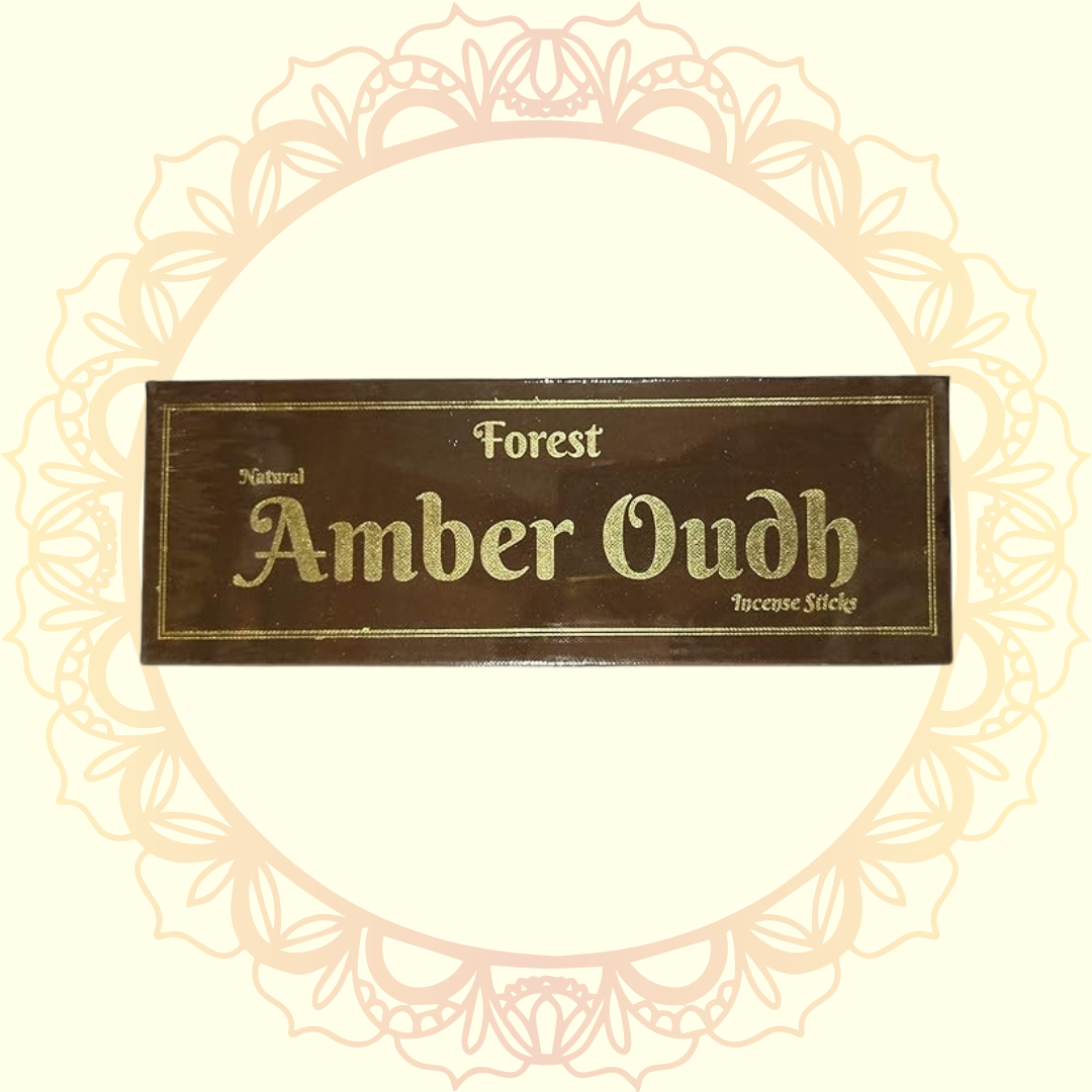 Amber Oudh Luxury Premium Incense Sticks (Forest) - Ulooka Incense