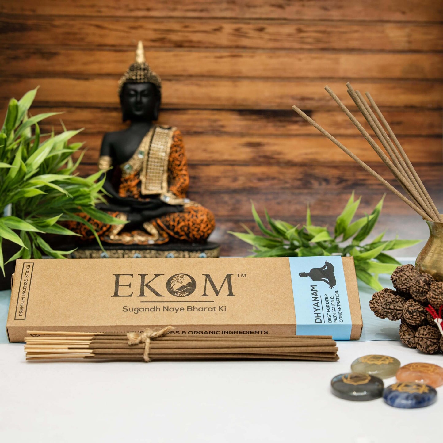 Dhyanam Incense Sticks (EKOM) - Ulooka Incense