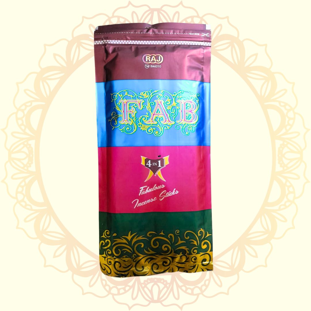 Fabulous 4 in 1 Incense Stick (Raj) - Ulooka Incense