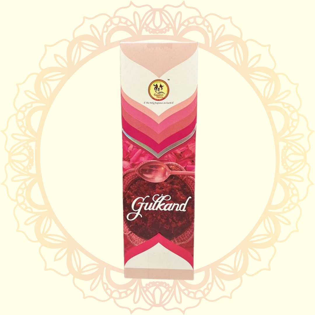 Gulkand Premium Incense stick (Gangotri) - Ulooka Incense