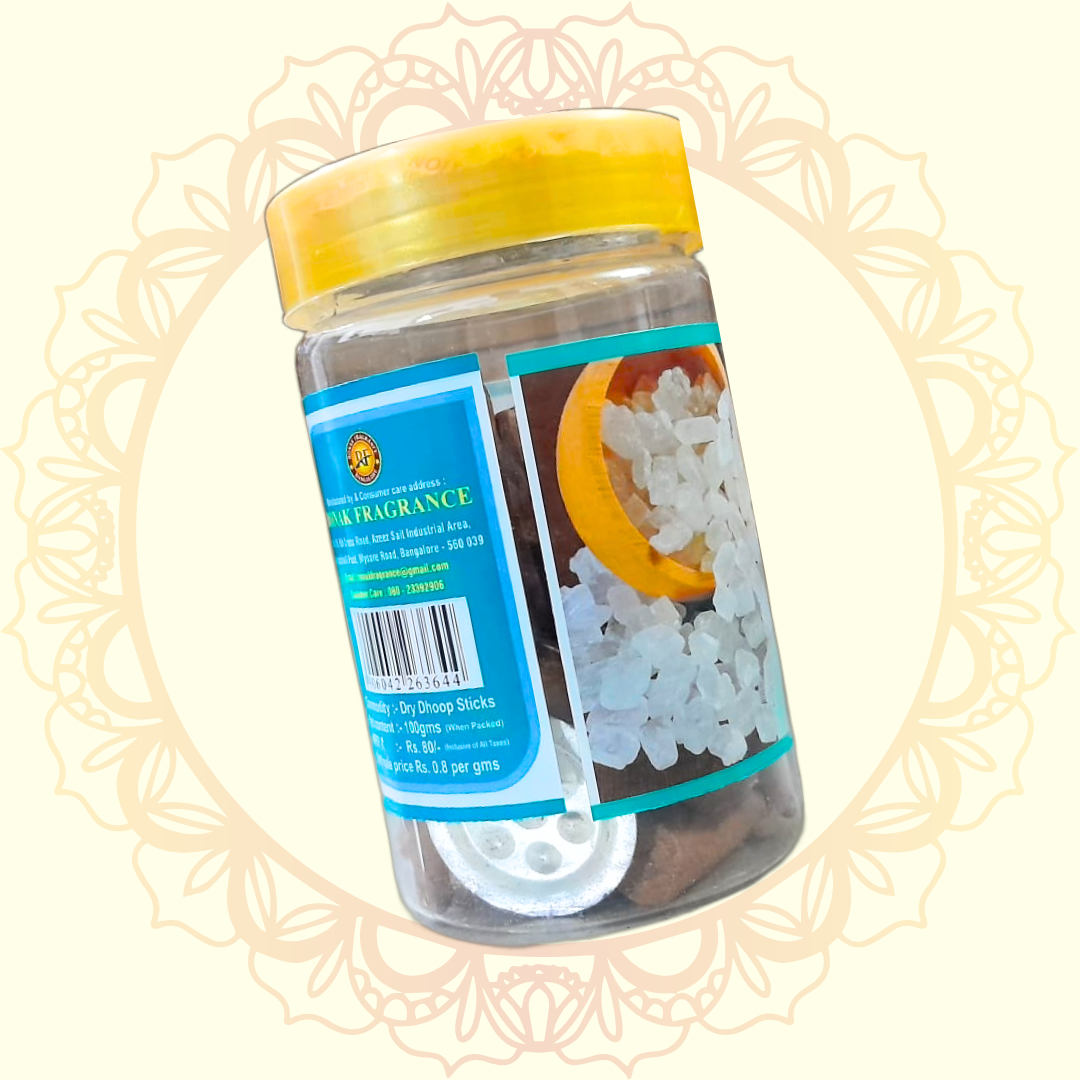 Kapur Premium Cone Dhoop (Vasant) - Ulooka Incense