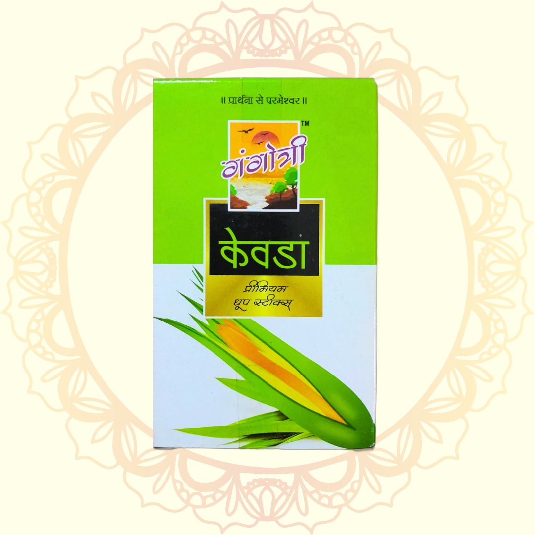 Kewda Premium Dhoop Sticks (Gangotri) - Ulooka Incense