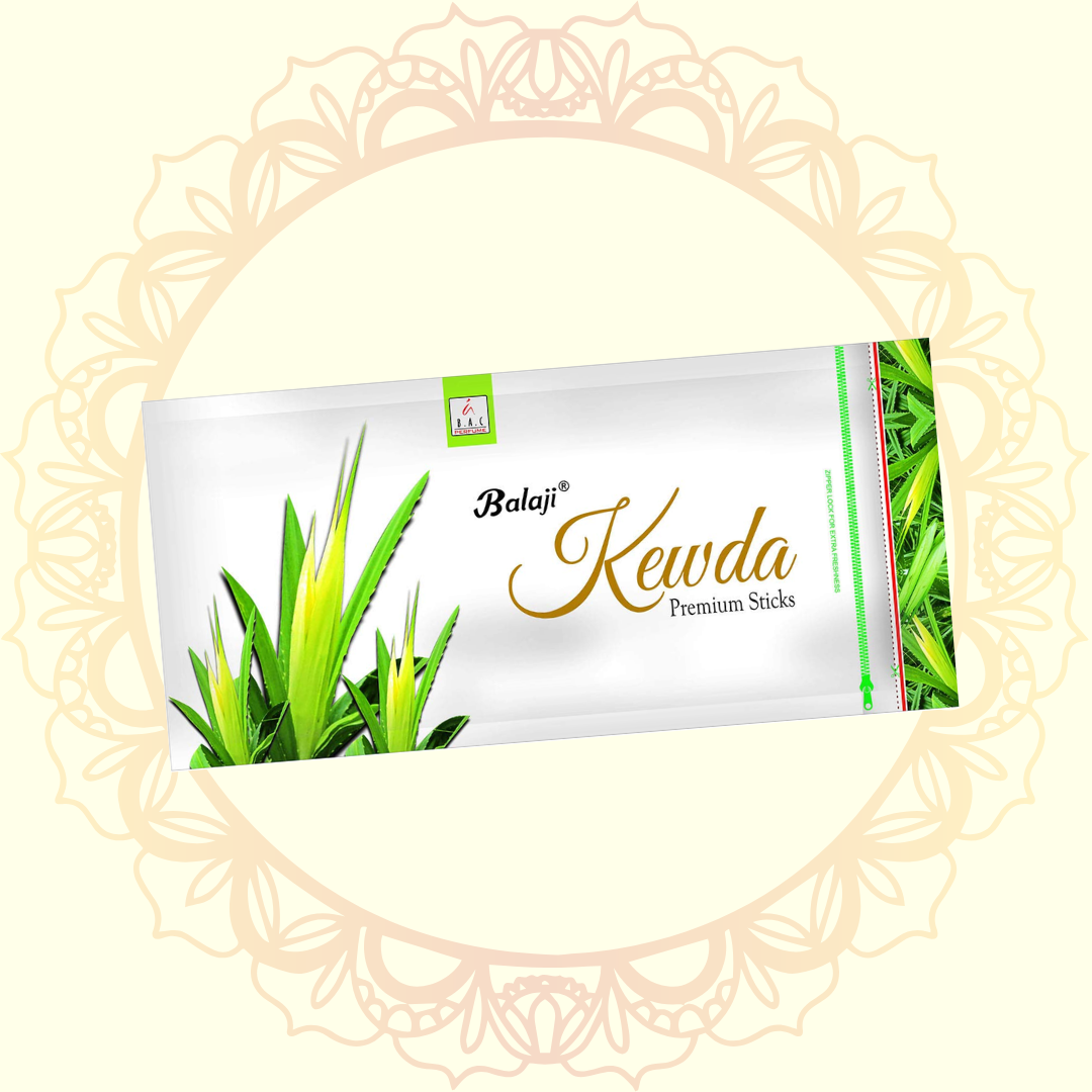 Kewda Premium Incense Stick (Balaji) - Ulooka Incense