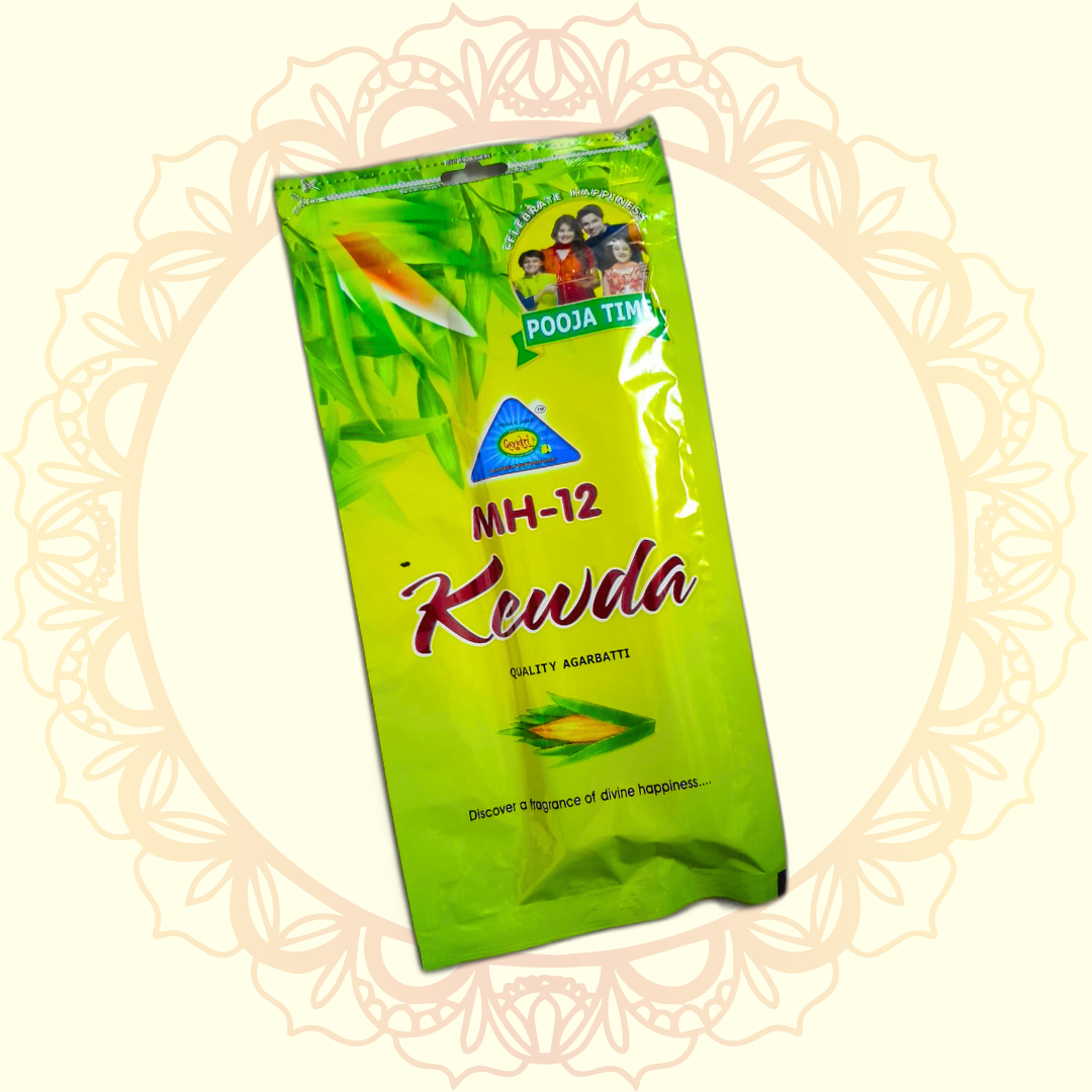 MH 12 Kewda Quality Agarbatti (Gayatri) - Ulooka Incense