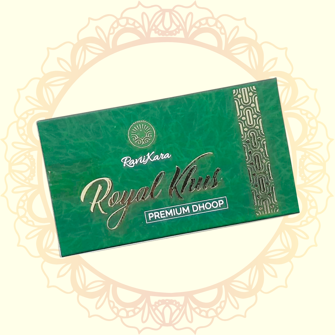 Royal Khus Premium Wet Dhoop (RaviiKara) - Ulooka Incense