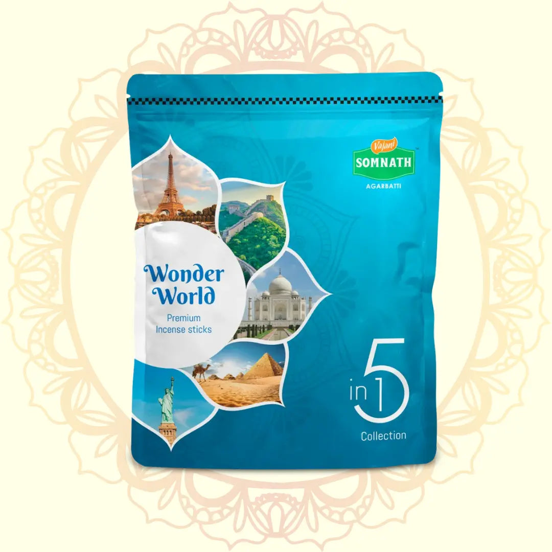 Wonder World 5 in 1 Collection (Somnath) - Ulooka Incense