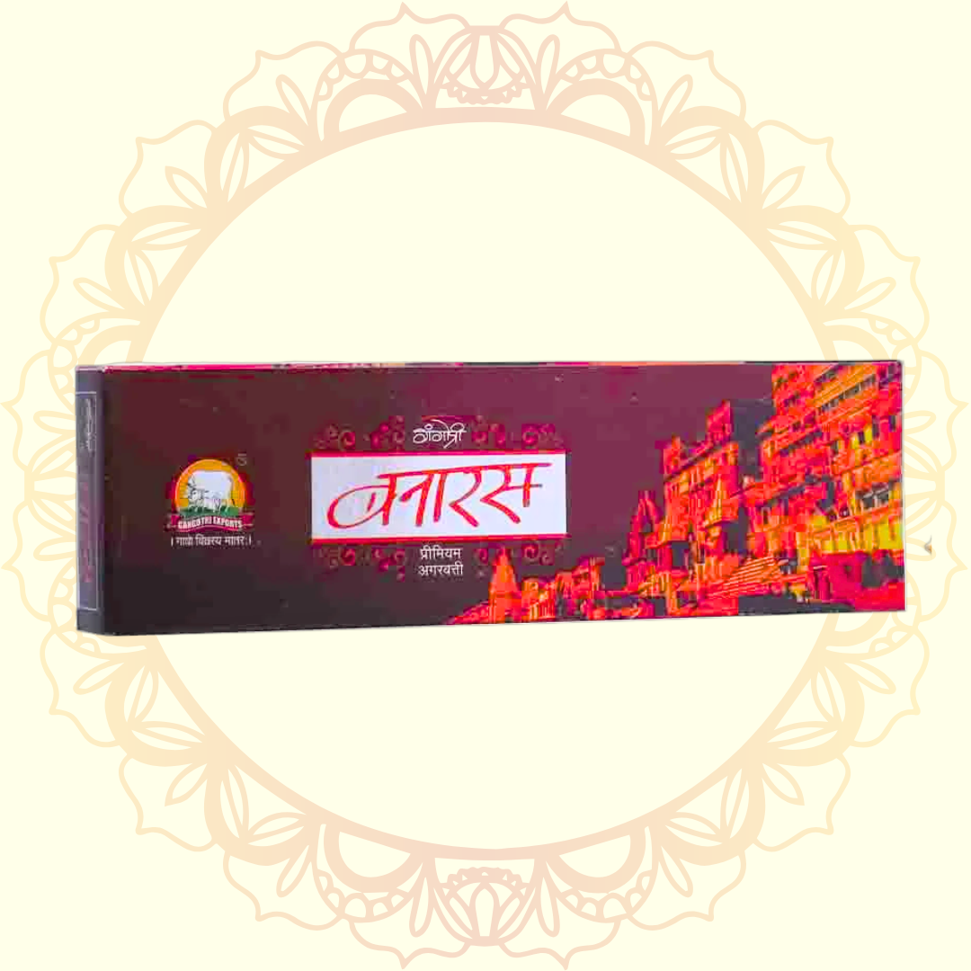 Banaras Premium Agarbatti (Gangotri) - Ulooka Incense