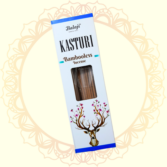 Kasturi Bambooless Incense (Balaji) - Ulooka Incense