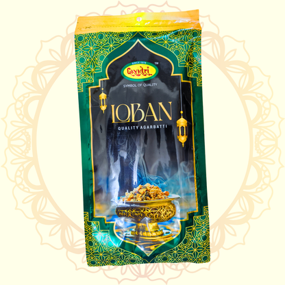 Loban Agarbatti | Premium Frankincense Incense Sticks for Pooja & Vastu | 100g