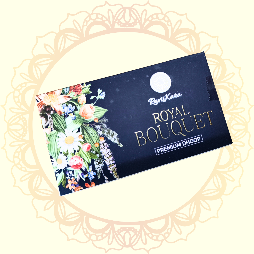 Royal Bouquet Wet Premium Dhoop 100g | Natural Floral & Woody Incense