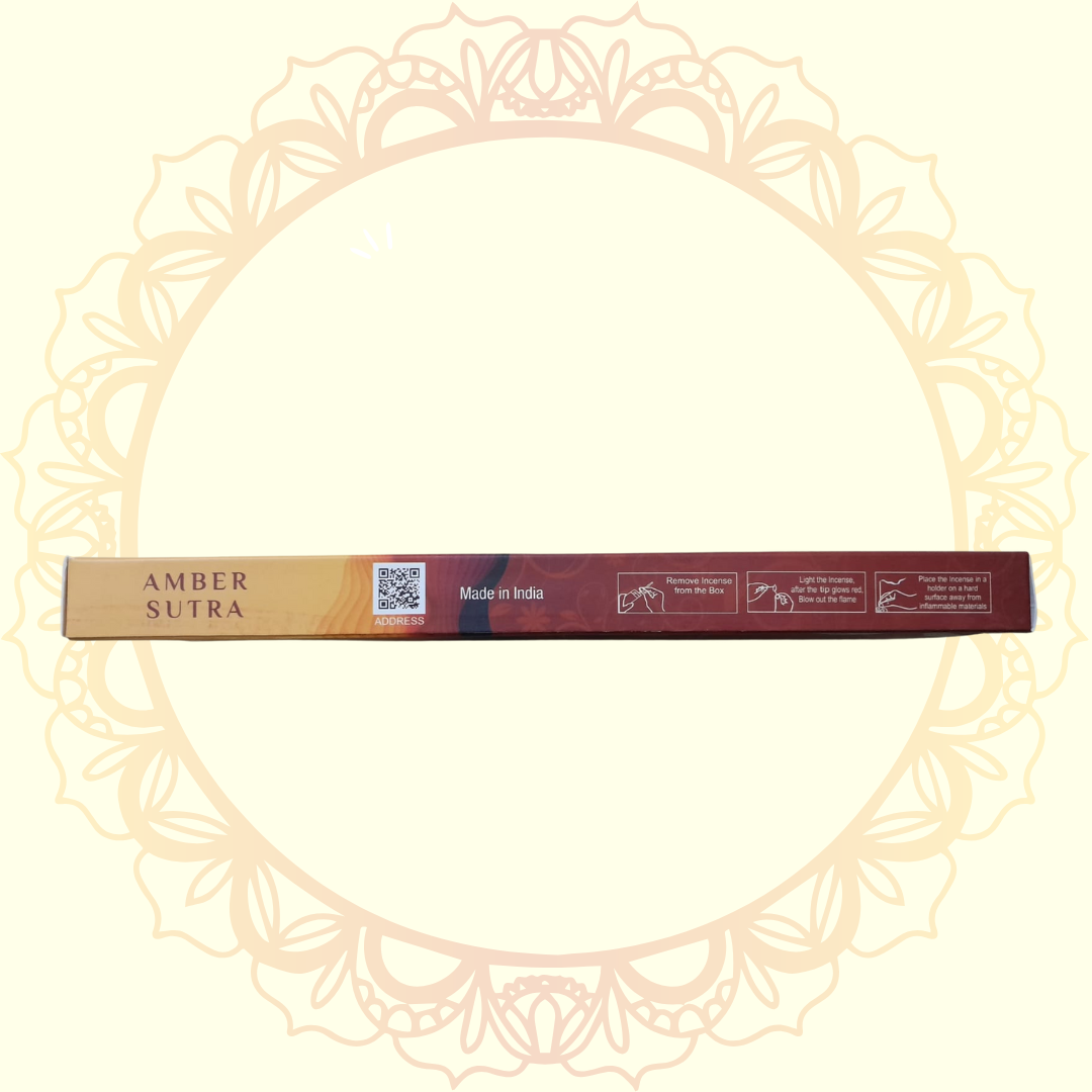 Amber Sutra Premium Incense Stick (Garima Fragrance) - Ulooka Incense