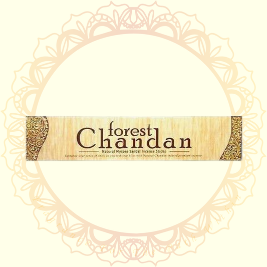 Forest Chandan Natural Mysore Sandal Incense Sticks - Ulooka Incense