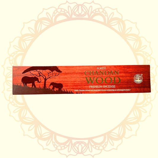 Chandan Wood Premium Incense (Forest) - Ulooka Incense
