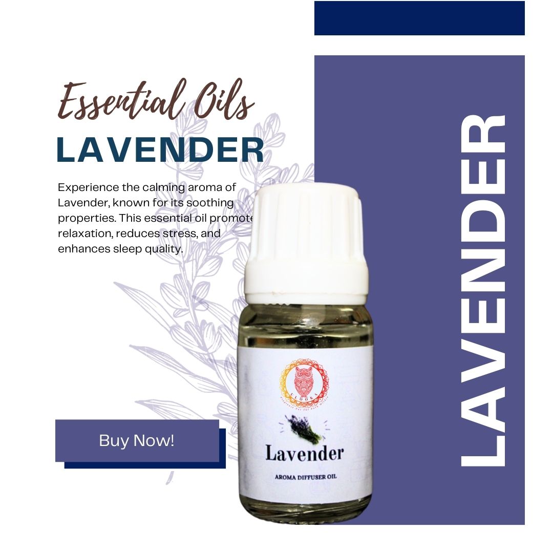 Lavender - Pure Essential Oil 10 ml - Ulooka Incense