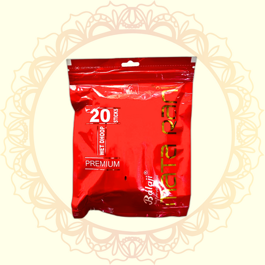 Mata Rani Premium Wet Dhoop (Balaji) - Ulooka Incense 