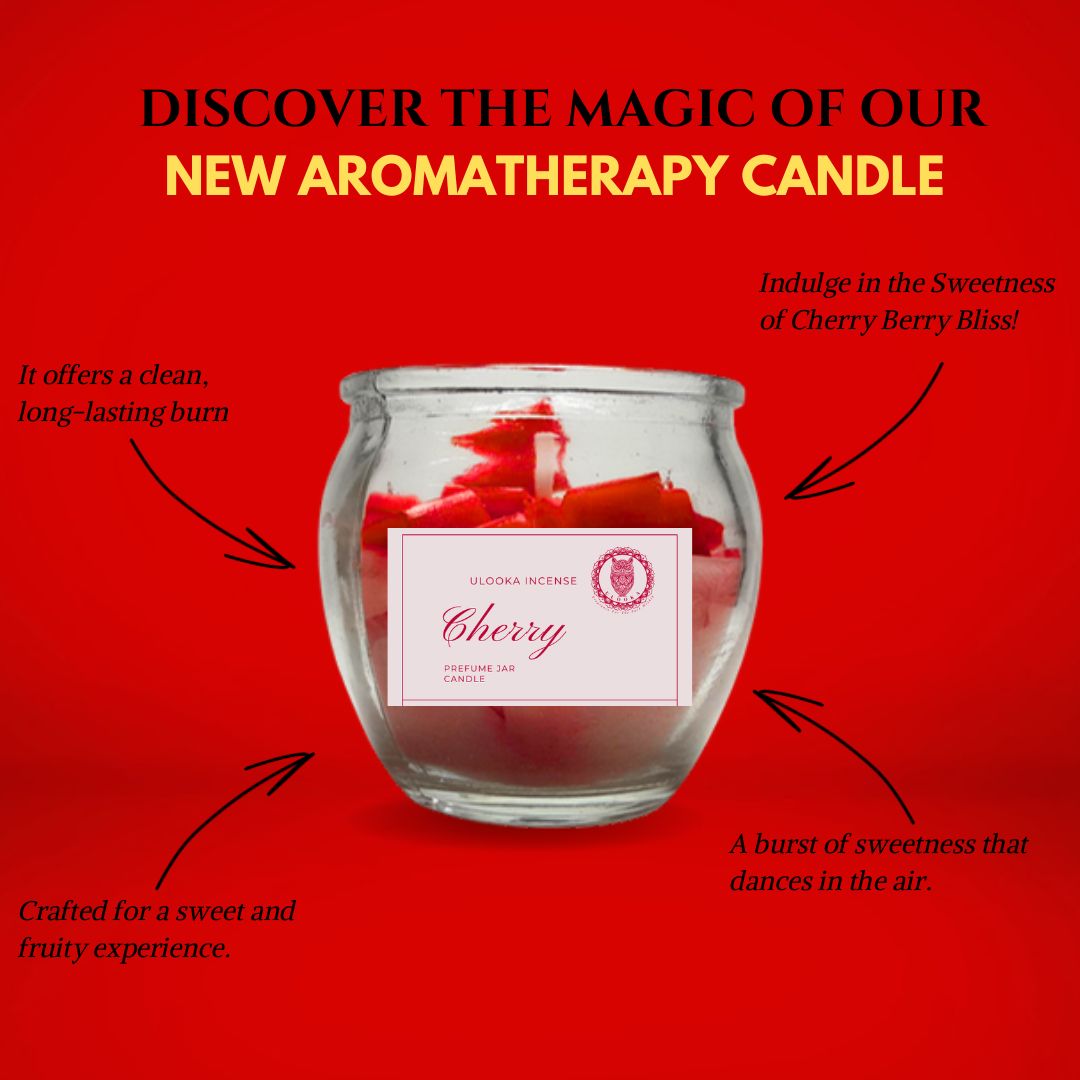 Perfumed Chunks Jar Candle (Ulooka) - Ulooka Incense