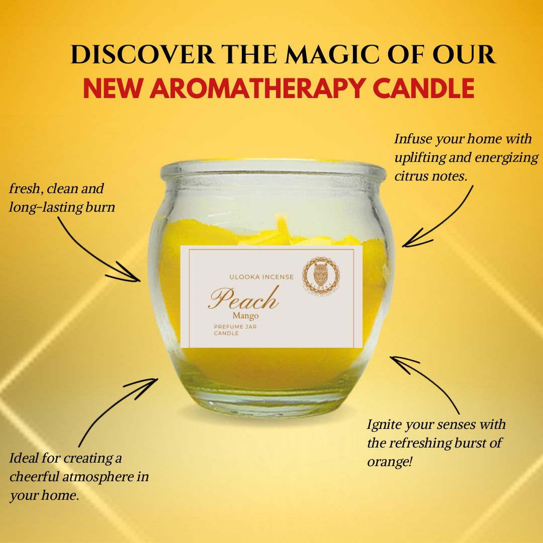 Perfumed Chunks Jar Candle (Ulooka) - Ulooka Incense