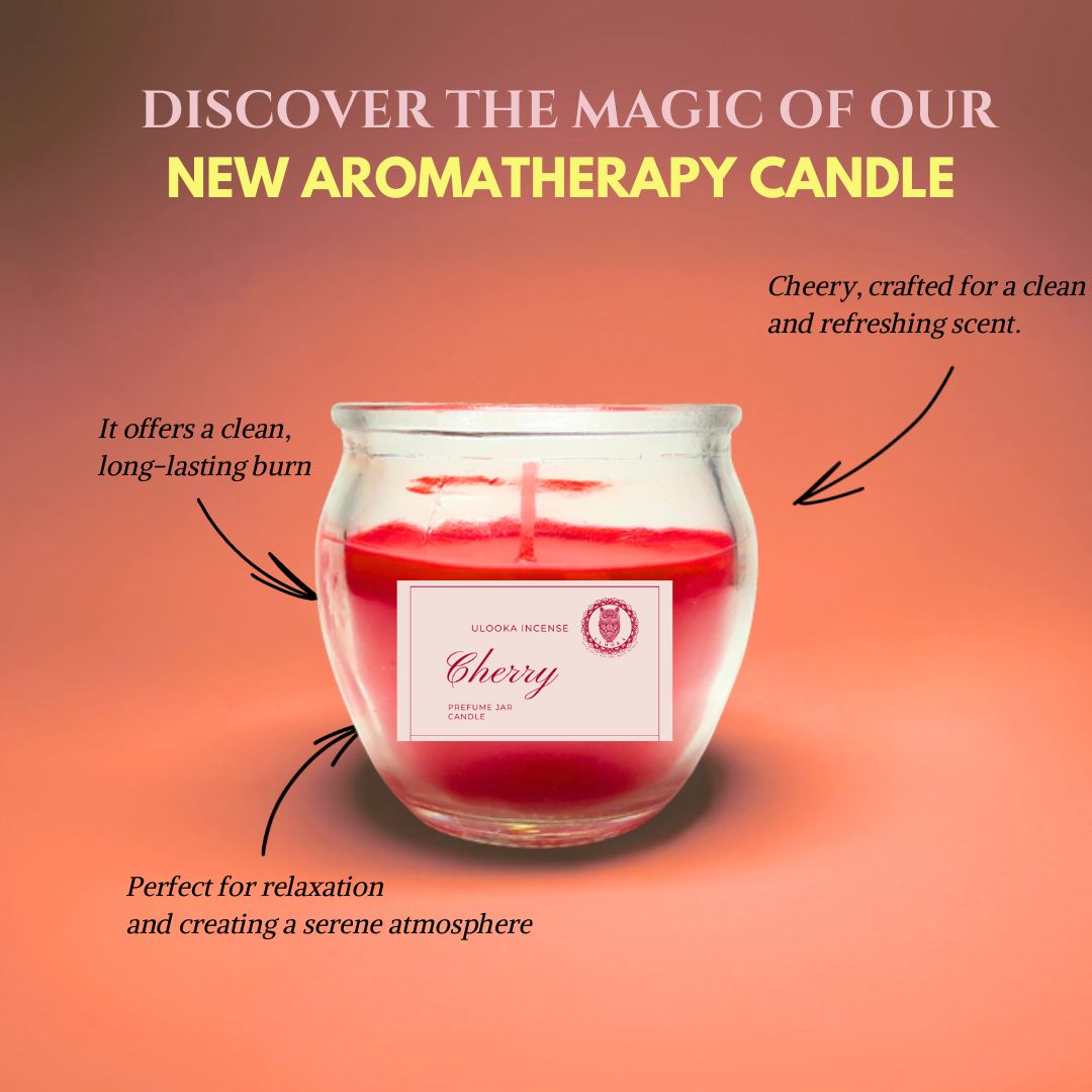 Perfumed Jar Candle (Ulooka) - Ulooka Incense