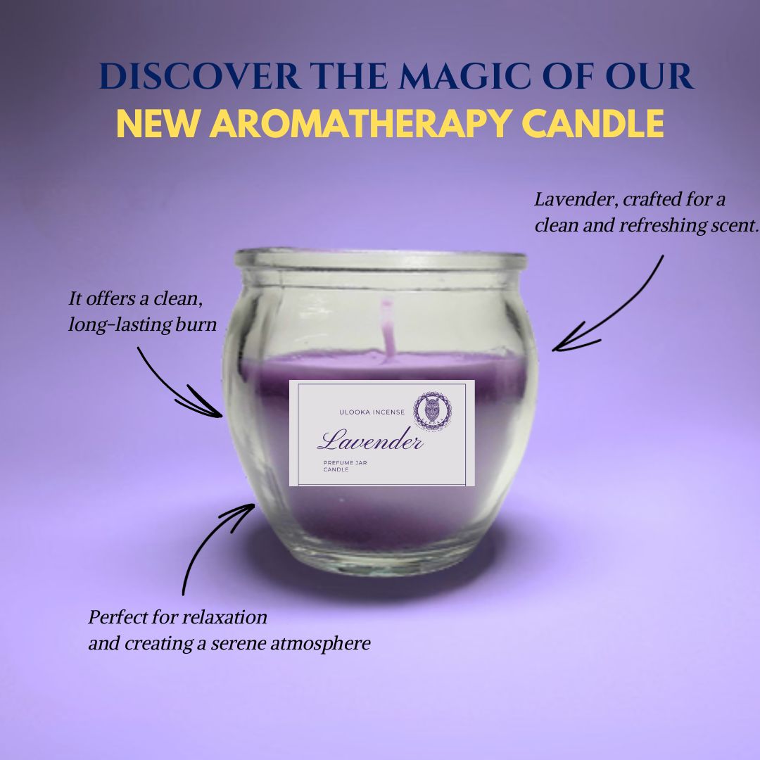 Perfumed Jar Candle (Ulooka) - Ulooka Incense