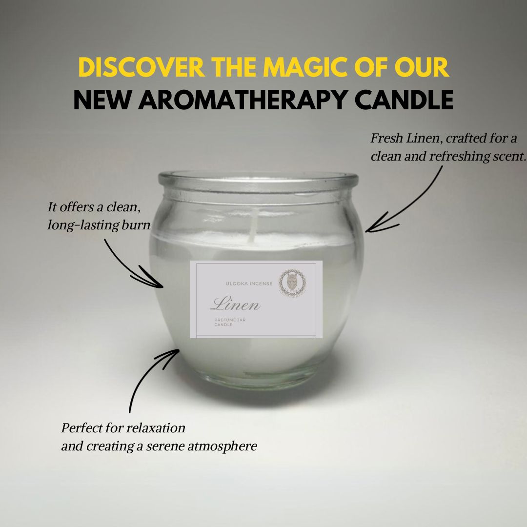 Perfumed Jar Candle (Ulooka) - Ulooka Incense