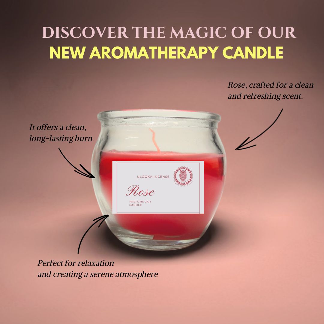 Perfumed Jar Candle (Ulooka) - Ulooka Incense