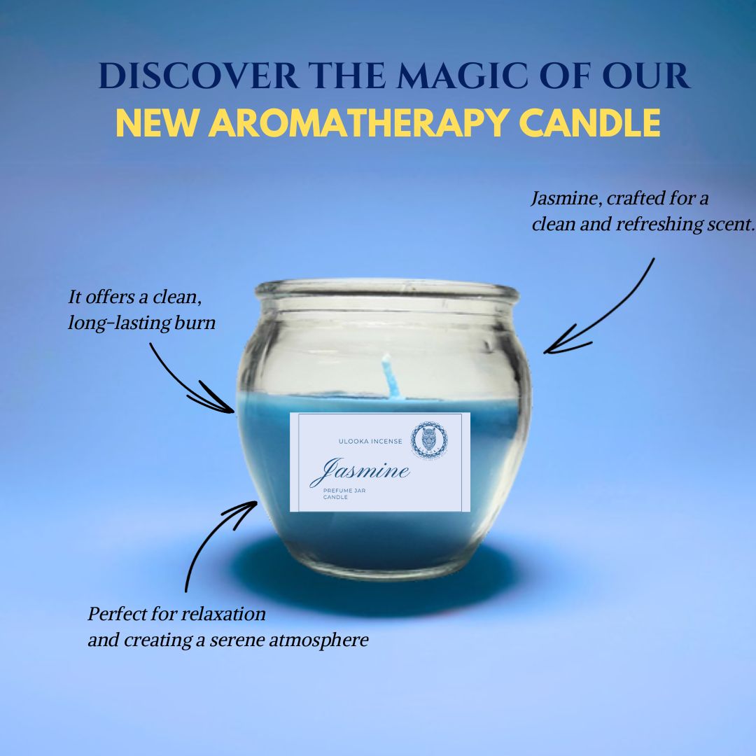 Perfumed Jar Candle (Ulooka) - Ulooka Incense