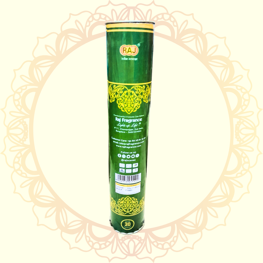 Royal Musk Bamboless Incense/Dhoop Stick (Raj) - Ulooka Incense